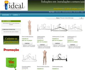 idealcompra.com: Ideal - Instalações comerciais
Ideal - Soluções em instalações comerciais. Projeto personalizado,  torne sua loja em um ambiente agradável e dinâmico.