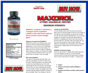 maxdrol.com: MAXDROL - Hyper Anabolic Driver
