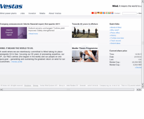 neg-micon.com: Vestas | Wind. It means the world to us. | Frontpage
 
