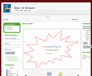 aguasdealenquer.com: Bem vindo
Águas de Alenquer