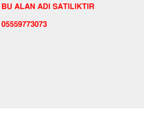 ayapim.com: BU ALAN ADI SATILIKTIR
A YAPIM