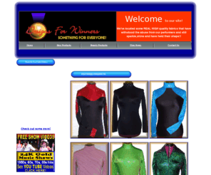 designsforwinners.com: Designsforwinners.com - Riding & Costume Store, etc.
We custom make costume apparel for your special needs. Horsemanship shirts, Dance wear, formal wear, and yes even your daily casual wear. Check us out!