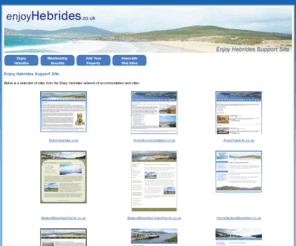 enjoyhebrides.co.uk: Enjoy Hebrides Support Site
Support site for customers of Enjoy Hebrides