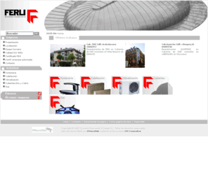 ferli.com: :: Ferli Sociedad Cooperativa ::
Instalacion Fontanera, Calefaccin, Climatizacin, Gas, Cubiertas de Cobre y Zinc