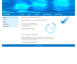 vicentum.com: Vicentum
Vicentum on jyväskyläinen it-alan yritys.