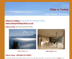 villas-in-turkey.net: Villas in Turkey - Villas in Turkey | Rent Turkey Property Accommodation
Villas in Turkey. A range of Turkey Property Villas. Rent accommodation all year round in great holiday destinations.