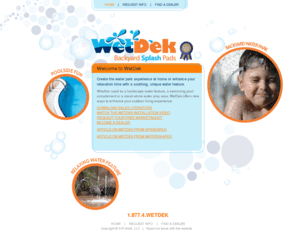 wetdek.com: WetDek Backyard Splash Pads
