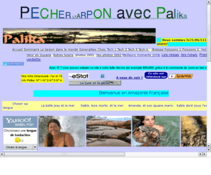 palika.org: PALIKA peche sportive,ou la pêche extréme du Tarpon !
organisation de peche sportive en guyane specialise sur le tarpon (palika) depuis 12 ans tout savoir sur le tarpon et les autres poissons de guyane a kourou, ville du spatial europeen (fusee ariane)