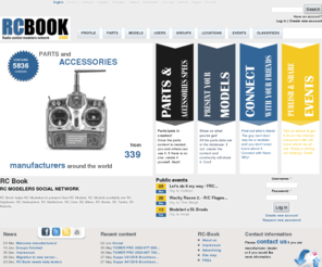 rc-book.com: RC Book | Radio control modelers network
RC Book helps RC Modelers to present their RC Models. RC Models available are RC Airplanes, RC Helicopters, RC Multirotors, RC Cars, RC Bikes, RC Boats, RC Tanks, RC Robots.