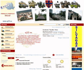 sj33.ro: Portal Salaj - Imobiliare, Auto, Firme
Portal dedicat municipiului Zalau si judetului Salaj, contine anunturi imobiliare, auto si diverse, informatii despre hoteluri si restaurante, un forum de discutii precum si un catalog de firme.