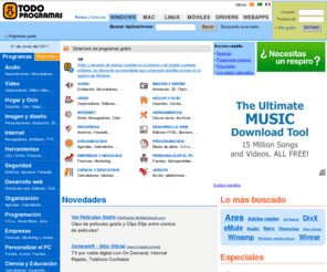 todoprogramas.com: Descargar programas Gratis - Directorio de software clasificado
Directorio de programas gratis para descargar a tu ordenador. Programas gratis, manuales, juegos y más!