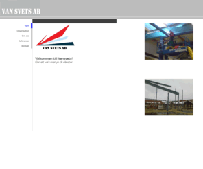 vansvets.com: Van Svets - Licenssvetsare
Information om Van svets svetsföretag som utför metallegoarbete med svetsare som innehar licens, licenssvetsare
