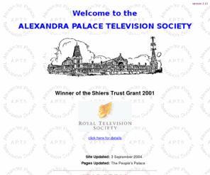 apts.org.uk: Alexandra Palace Television Society
