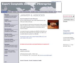 comite-entreprises.net: JANVIER & ASSOCIES
expert comptable du comité d'entreprise