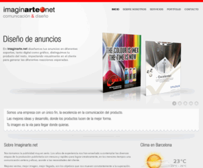 imaginarte.net: Inicio - Diseño y Comunicación en Barcelona
Diseño editorial, diseño gráfico, diseño web, identidad corporativa, desarrollo multimedia y desarrollo 3D - Diseño y comunicación en Barcelona