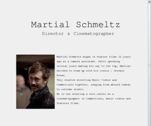 martialschmeltz.com: Martial Schmeltz - Director and Cinematographer
