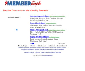 membersimple.com: Membership Rewards
Membership Rewards