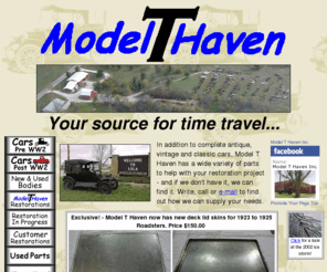 modelthaven.com: Model T Haven - Your source for parts and pieces of the car that made history.
Model T Haven - Your source for parts and pieces of the car that made history. Used and new.