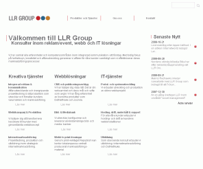 publiceringsverktyg.info: 
	 LLRGroup, Reklambyrå, Internetmarknadsföring, webb , event

Välkommen till LLRGroup