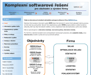 softcare.cz: Komplexní softwarové řešení pro obchodní a výrobní firmy
Můj web