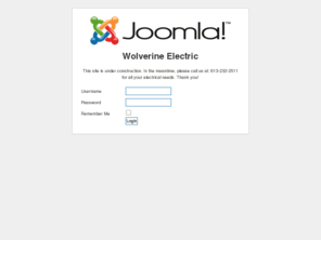 wolverineelectric.com: Say hello to JA Ores
Joomla! - the dynamic portal engine and content management system