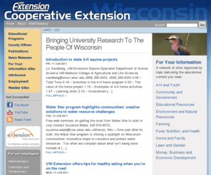 yourcountyextensionoffice.org: University of Wisconsin - Cooperative Extension
