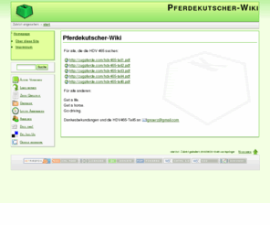 zugpferde.com: start    [Pferdekutscher-Wiki]
