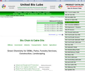 biochaincableoils.com: Bio Chain & Cable Oils - Overview @ United Bio Lube, "America's Superior Oil"
Go Green! Replace WD-40 & other toxic penetrants -->  INVENTORY CLEARANCE SALE: SAVE $40 per case -->  United Bio Lube's BPL - Bio Penetrating Lubricant: Case of 12 Spray Cans (11 oz) at $72.00 per CASE -->  Call (650) 213 - 9979.