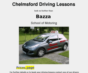 chelmsforddrivinglessons.com: Chelmsford Driving Lessons
Chelmsford Driving Lessons. Local, friendly driving instructors. Here to help you pass your test or just refresh those forgotten skills..