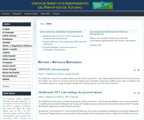 usipa.org: Novedades | USIPA. Unión de Sindicatos Independientes del Principado de Asturias
USIPA. Unión de Sindicatos Independientes del Principado de Asturias.