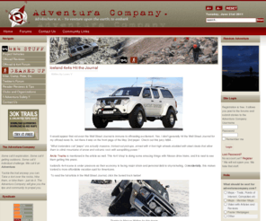 adventuracompany.com: Adventura Company - Home
Adventura Company - A website dedicated to discovering the adventures across the globe. Favorites are 4 wheel offroading, hiking, camping, biking, and general outdoor activities.