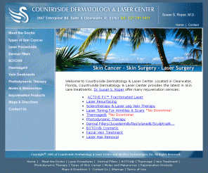 countrysidedermatology.com: Dermatology Clearwater
Dermatology Clearwater - Countryside Dermatology & Laser Center provides the latest in dermatology services to Clearwater and the surrounding areas.