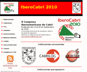 iberocabri.org: IberoCabri 2010 ~ Querétaro, México
