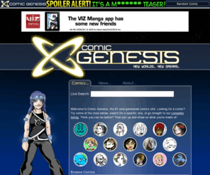 keenspace.com: Comic Genesis - New Worlds. New Dreams.
