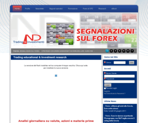 nicoladantuono.com: Trading educational & investment research >  Home
Nicola D'Antuono “Trading educational & investment research