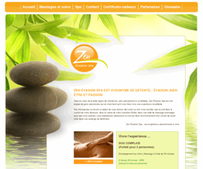 zenevasionspa.com: Zen Évasion Spa | Massage et soins corporels | Centre de santé | La Malbaie | Charlevoix
Zen Évasion Spa est synonyme de Détente, Évasion, Bien-Être et Passion.