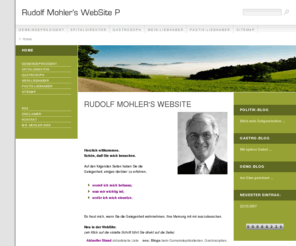 pastisoph.com: Rudolf Mohler's WebSite
Gemeindepräsident - Spitalverwalter - Gastrosoph - Wein-Liebhaber - Pastis-Liebhaber