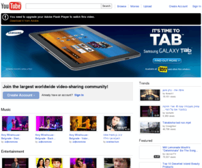 youtube.co.il: YouTube
      - Broadcast Yourself.
YouTube is a place to discover, watch, upload and share videos.
