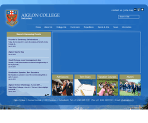 aigloncollege.com: Welcome to Aiglon College — Aiglon College
Aiglon College home page