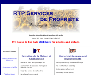 vienne-property-maintenance.com: Home & Garden Maintenance, Montmorillon - Entretien de la maison et le jardin
