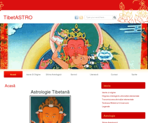 tibetastro.ro: Astrologie Tibetana
Astrologie Tibetana - Cunoasterea milenara a Tibetului pentru cunoasterea trecutului si viitorului.