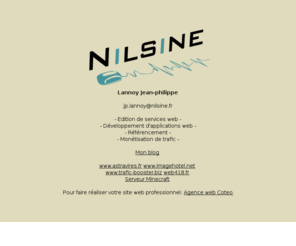 web418.com: Nilsine, édition de sites internet
