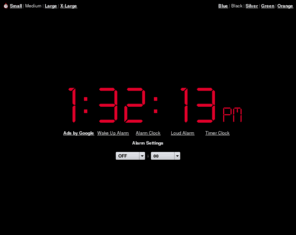alarmscout.com: Online Alarm Clock
Online Alarm Clock - Free internet alarm clock displaying your computer time.