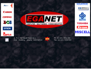 eganet.com: Era Guna Abadi Group, EGA . Computer, Multimedia(EDM), Exotic Furniture and Property Business in Indonesia
Eraguna Abadi(EGA), Era Guna Abadi Group . Indonesian Company involving in Computer, Multimedia, Video & Film Production, Property business, EDM