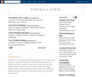 footballpurse.com: Blogger: Blog not found
Blogger is a free blog publishing tool from Google for easily sharing your thoughts with the world. Blogger makes it simple to post text, photos and video onto your personal or team blog.