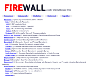 firewall.com: Firewall Software and Computer Security
