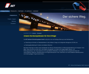 set-team.com: SET-TEAM | Firmenprofil
Die Kernkompetenzen der SET Software Entwicklungsteam GmbH umfassen seit mehr als 20 Jahren die Entwicklung und den Vertrieb von Standardsoftware für das Software Change und Configuration Management (SCCM) sowie Beratungsdienstleistungen im Enterprise-Systemumfeld für Kunden verschiedener Branchen.