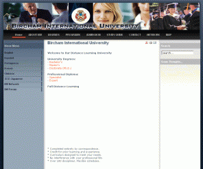 bircham.edu: Bircham International University - Distance learning university Distance learning higher education Distance education university
Distance learning university Distance learning higher education Distance education university