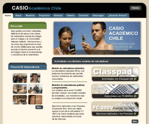 casioacademicochile.com: Home Casio Académico Chile
Página principal del sitio Casio Académico Chile