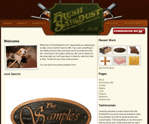 freshsawdust.com: Fresh Sawdust
Fresh Sawdust - purveyor of fine wood products since 2010